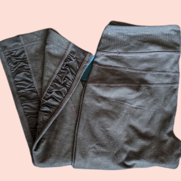 LULULEMON ruche denim like legging - Picture 2 of 3